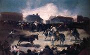 Francisco Goya The Bullfight oil